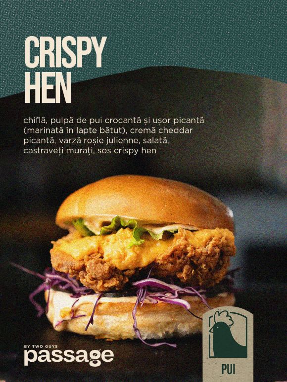 Crispy Hen Burger