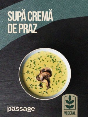 Supa Crema de Praz cu Fenicul